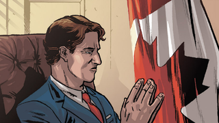 Justin Trudeau Just Showed Up to Dunk On Marvel's <i>Civil War II</i>